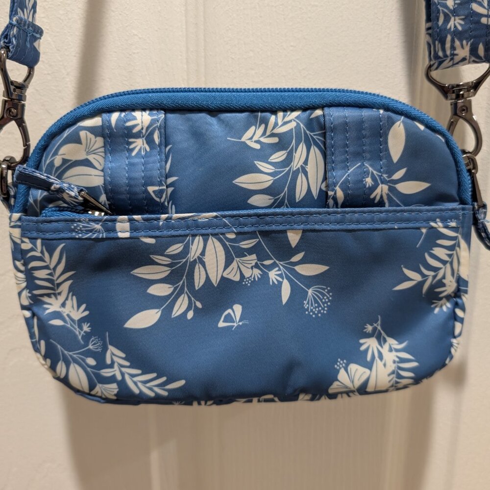 Lug Super Coupe Convertible Crossbody - Flourish Blue - Picture 2 of 10